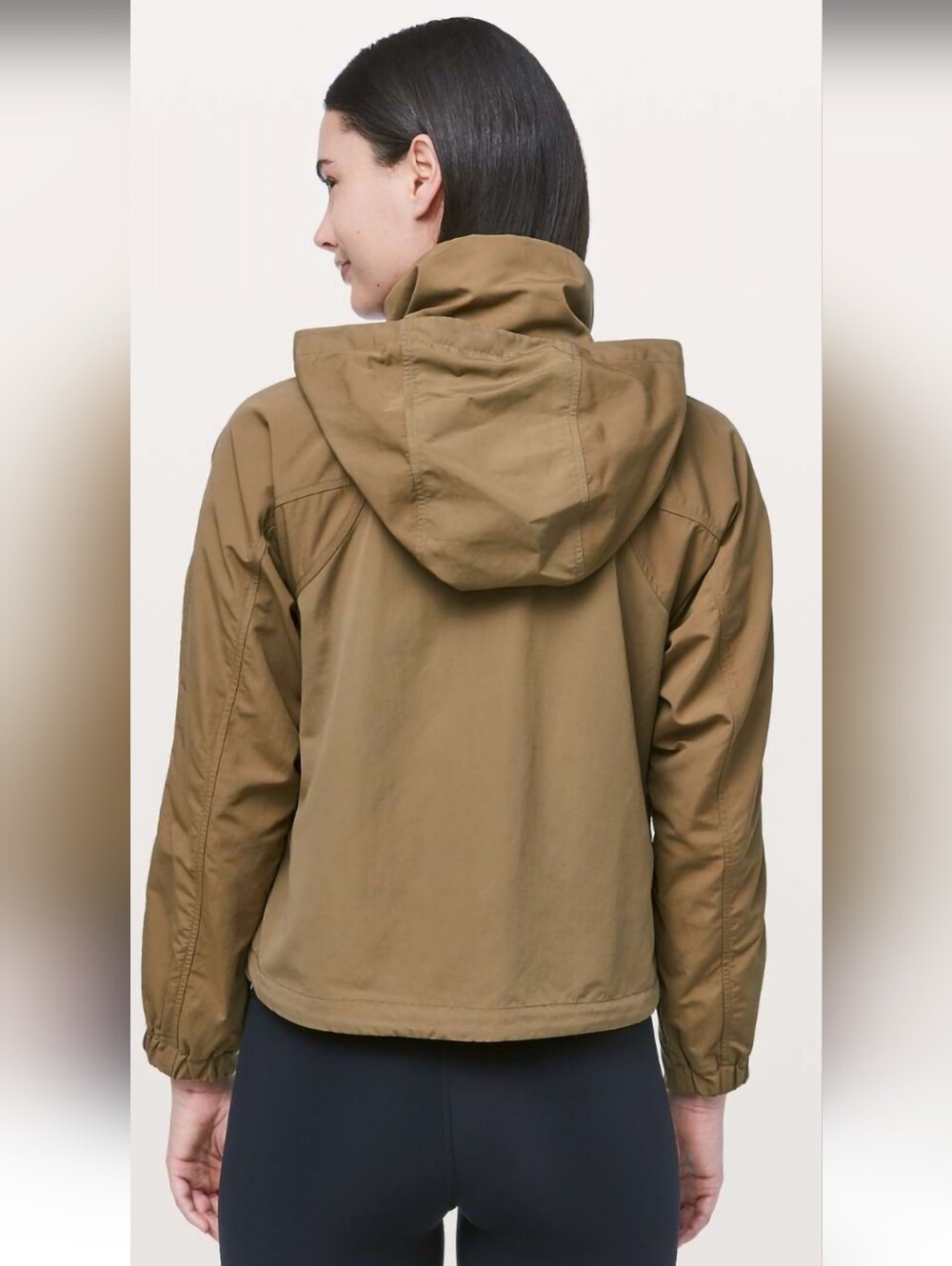 lululemon athletica Tan Puffer Jacket with High Collar - Picture 9 of 12
